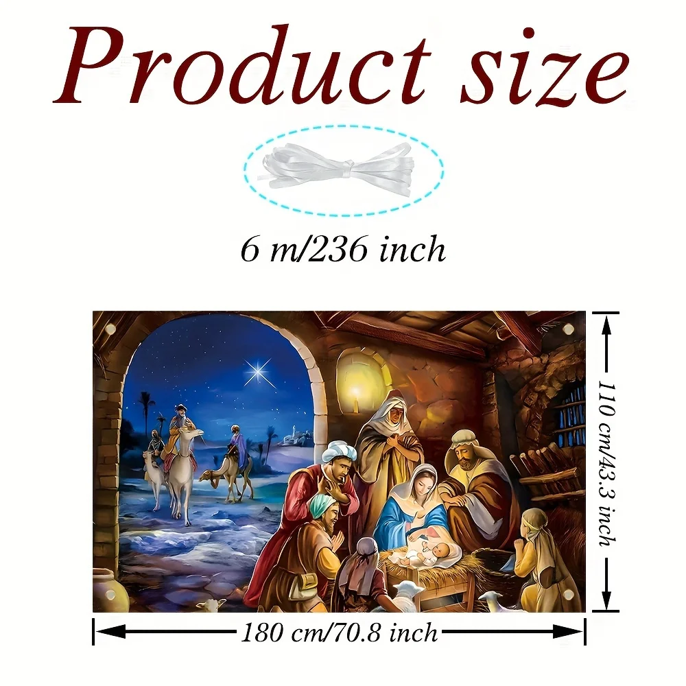 Happy Christmas and Birthday Background, Happy Christmas and Birthday Traditional Decoration, Festival Decoration Photo Banner