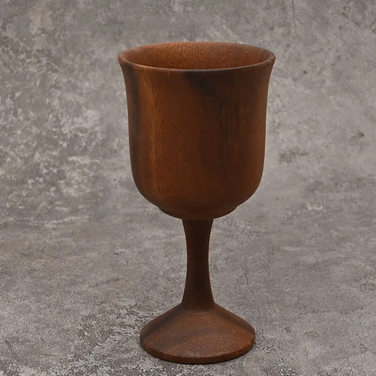 Elegant Wood Goblet Drinking Cup with Good Heat Insulation and Anti- Scalding Properties Suitable for Luxurious Dinners