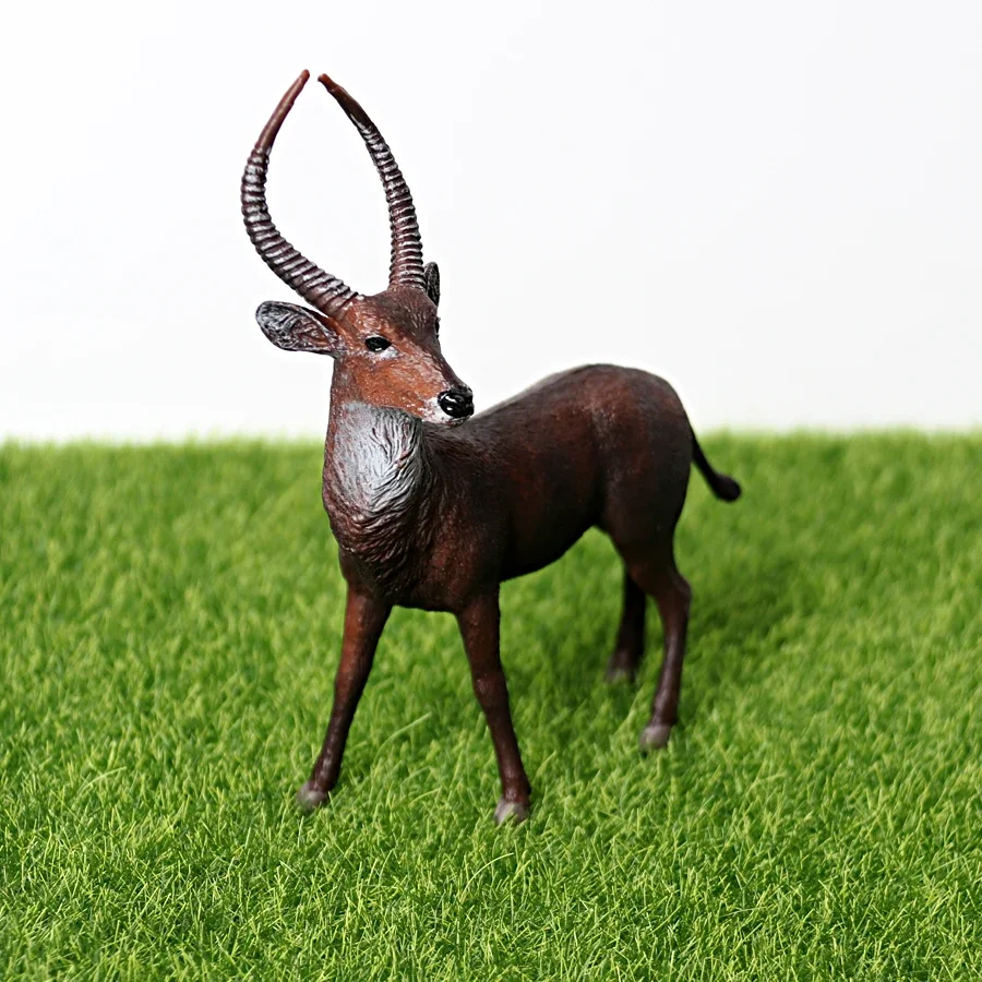 Realistic African Jungle Animals Figure Toy Antelopes,Greater Kudu,Elk,Kudu,Eland,Gazelle Model Figurines Educational Toys Gifts