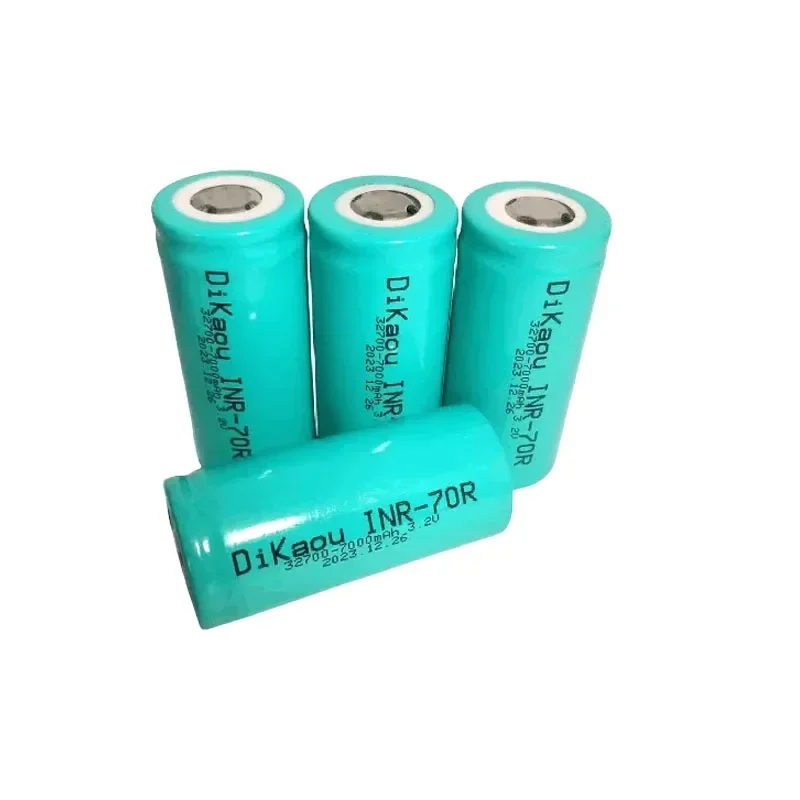 New  3.2V 32700 Lithium Iron Phosphate Rechargeable Battery 7000mAh Large Capacity Suitable for LED Lights and Home Appliances