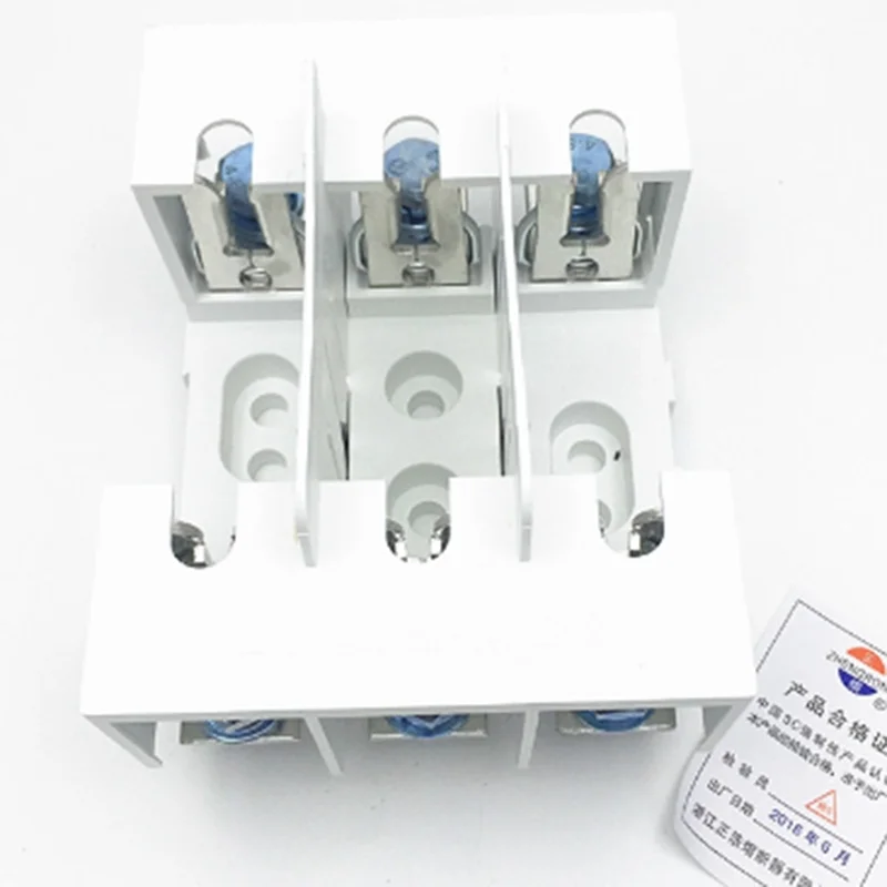 NT00-3P Low Voltage Knife-Blade Fuse Base NTOO RT16-00 NGTC00 RS31 High Quality Fuse Box Holder for Electrical Systems