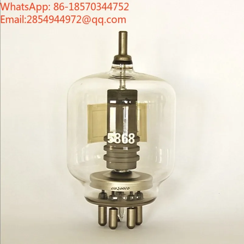 5868 (TB4‑1250) Glass Vacuum Electron Tube High‑Power High Frequency Heat Sealing Machine Oscillator Tube