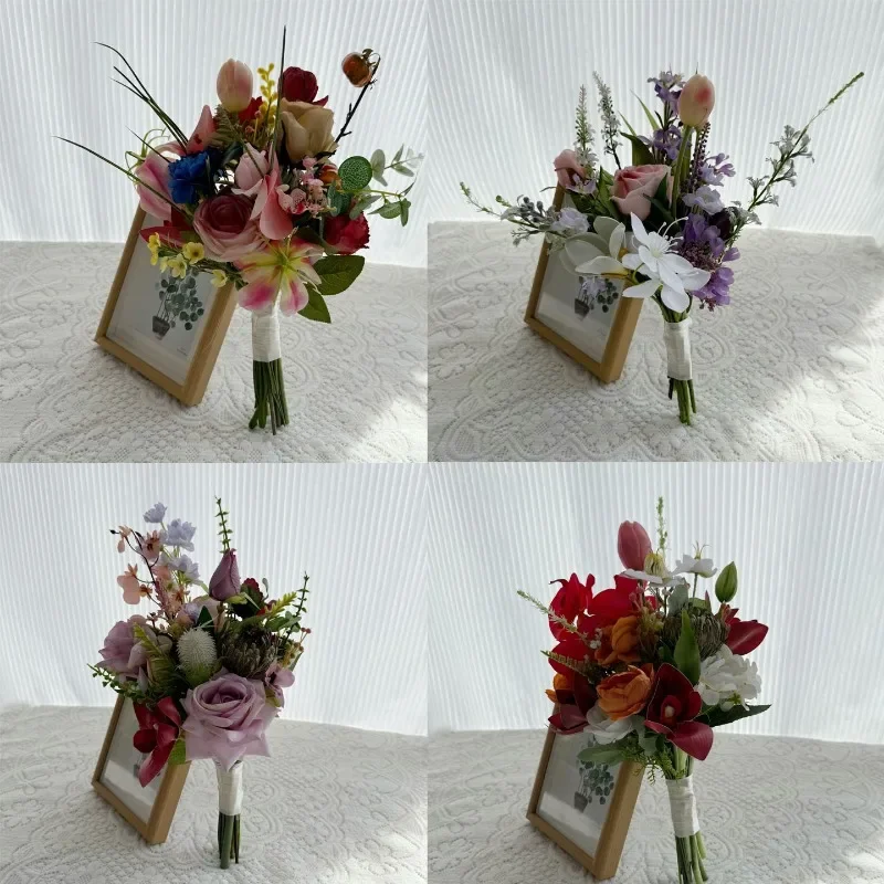 Special offer, Korean Mori simulated flower, licensed wedding photo bride bouquet