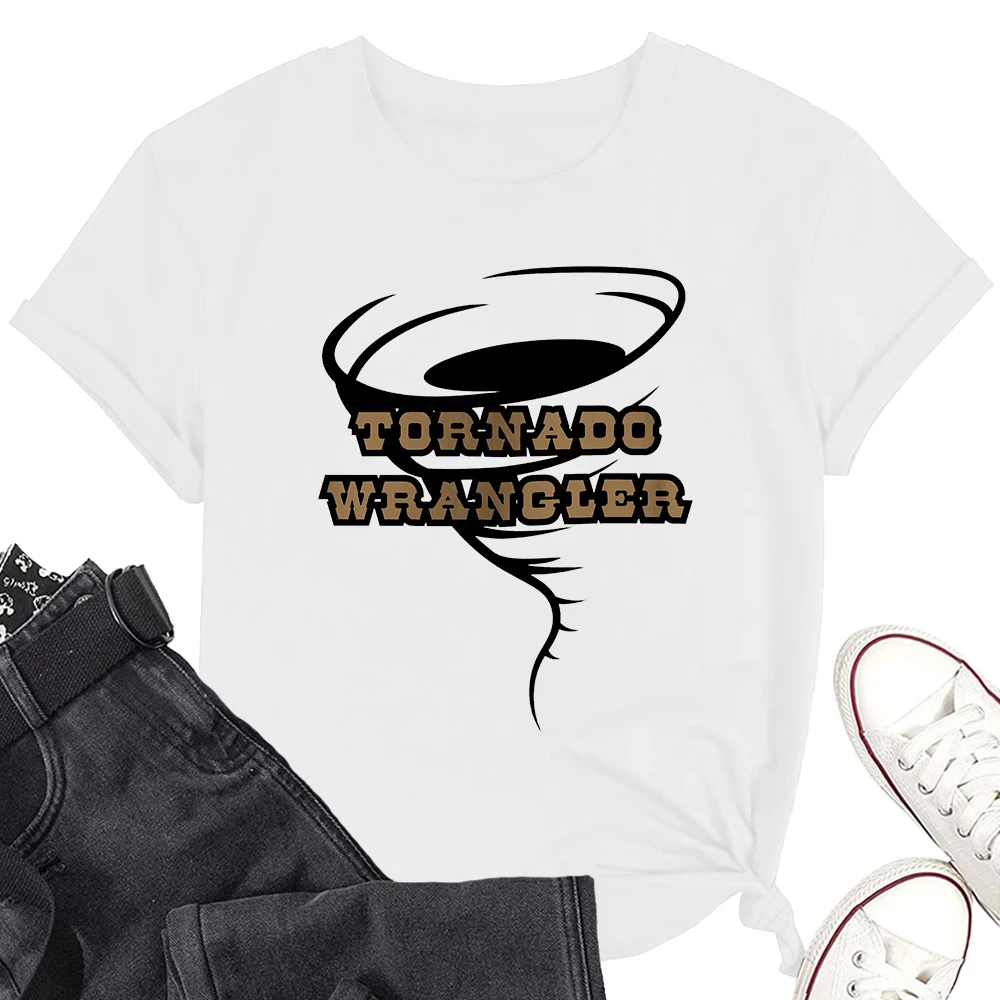 Twisters Tornado Wrangler Short Sleeve T-shirt Men/Women Fans Gift Casual Tee High Quality Shirts