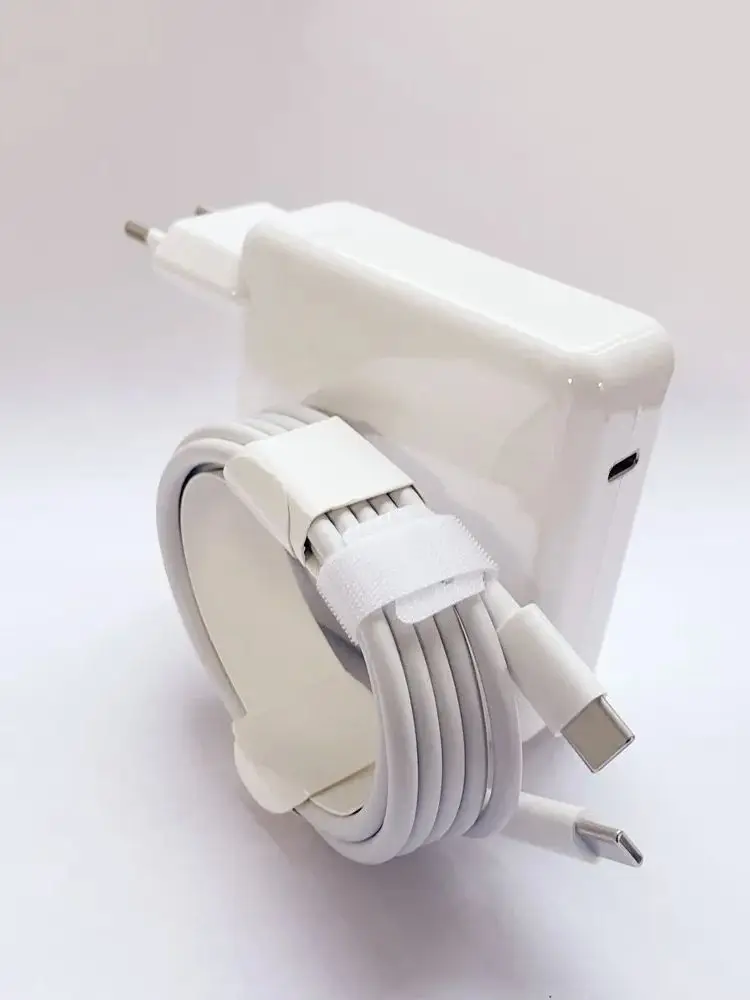 Charger 30W USB-C Type-C Charger, Power Adapter for Macbook A1534 A540, Xiaomi, Huawei, Google, 2M USB C to C Charging Cable