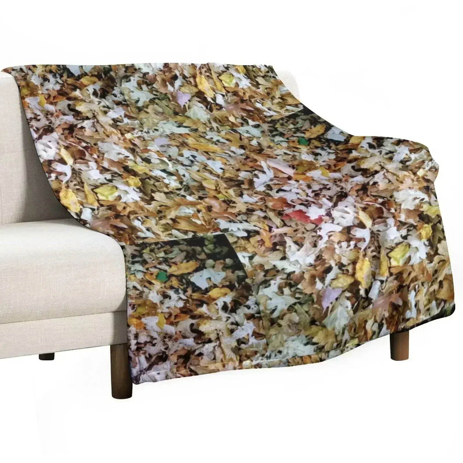 

Fall Leaves Throw Blanket Baby Decorative Throw Blankets