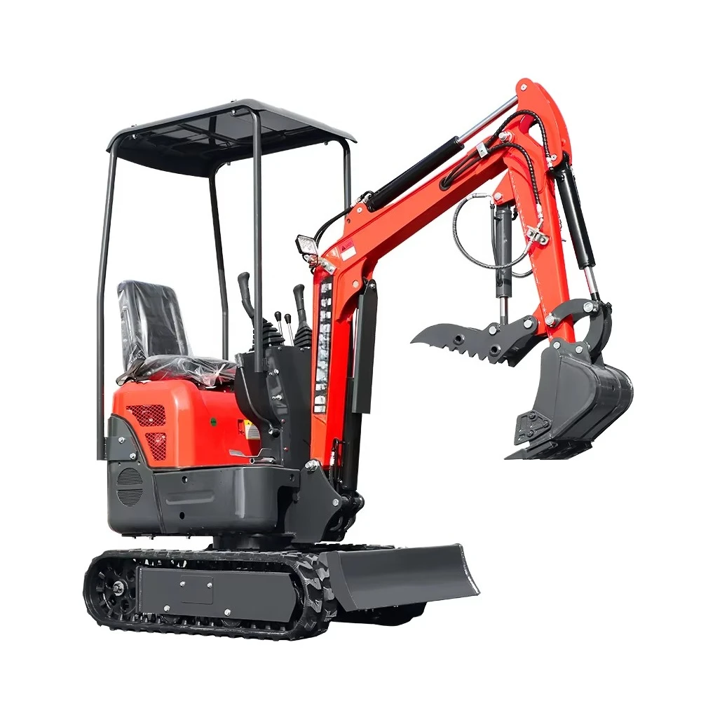 1.2Ton Pilot Control China Mini Micro New Garden Small Farm Home Crawler Price Small MSE12 Mini Machine Digger Excavator