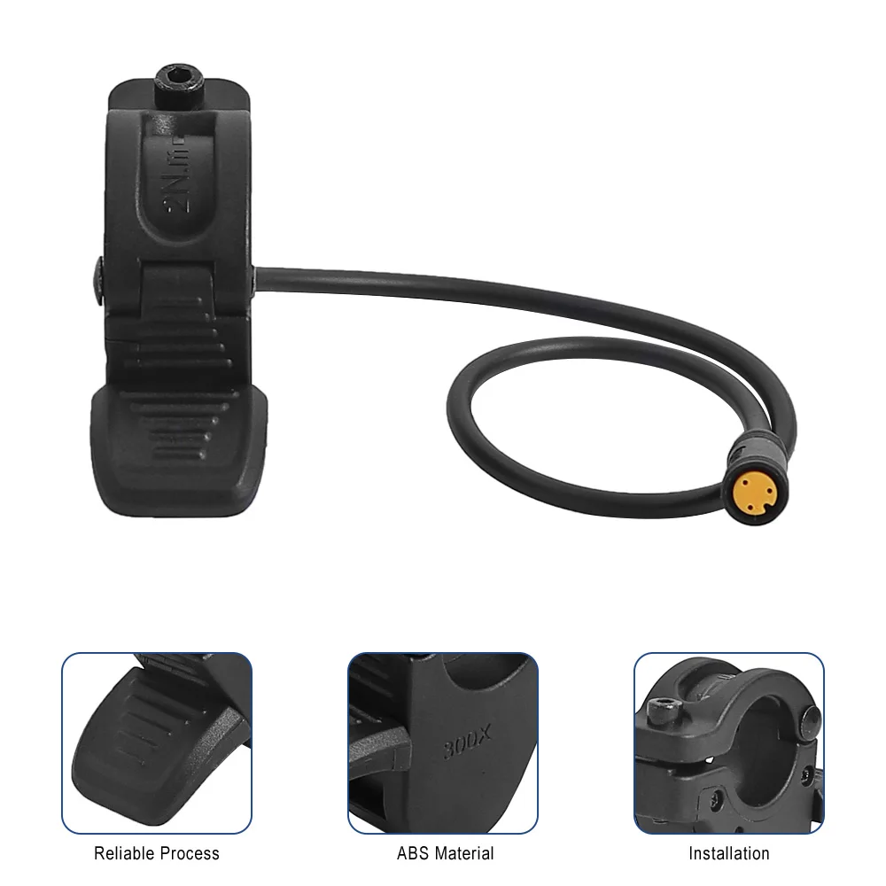 3PIN Weibliche Geschwindigkeit Control Beschleuniger 300X Ebike Daumen-drossel für 12V 24V 36V 48V 60V 72V Elektrische Fahrrad Gas Teile – Detail 6