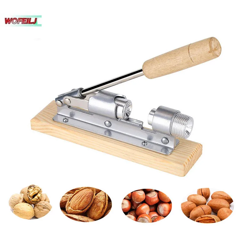 Nutcracker Clip Almond Plier Nut Hazelnut Pecan Heavy Duty Walnut Cracker Filbert Machine Sheller Kitchen Accessories Gadget