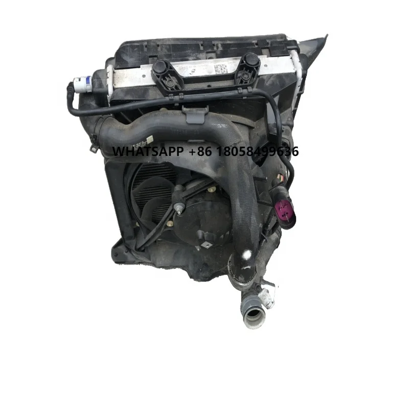 

High Quality Classic Cayman Series 981 Front Left and Right tank air Conditioning Condenser Electronic Fan Radiator for Porsche