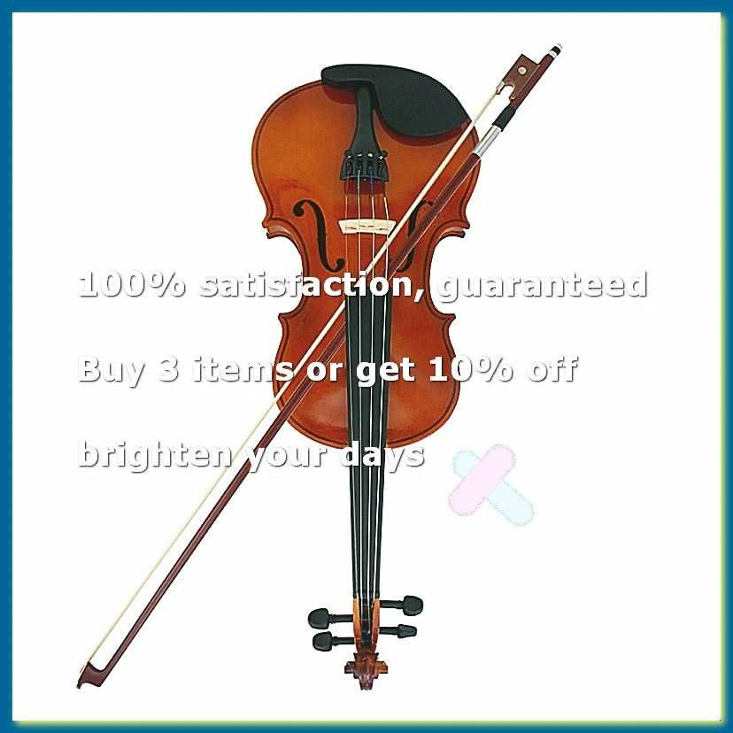 ●Violin 1/2 Violin,Music Instruments for Adults Child Violin, with Hard Case, Bow,Great for Beginner-ROWI