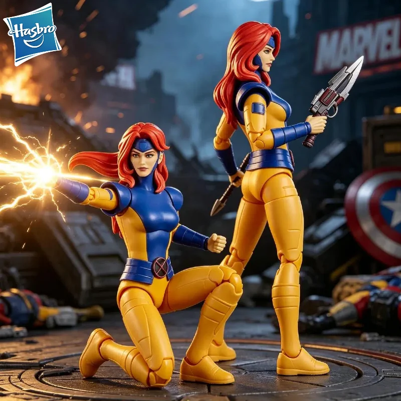 

В НАЛИЧИИ: Фигурка Hasbro Marvel Legends X-Men '97 Animated Jean Grey, 6 дюймов, 100% оригинальная коллекционная игрушка, подарок