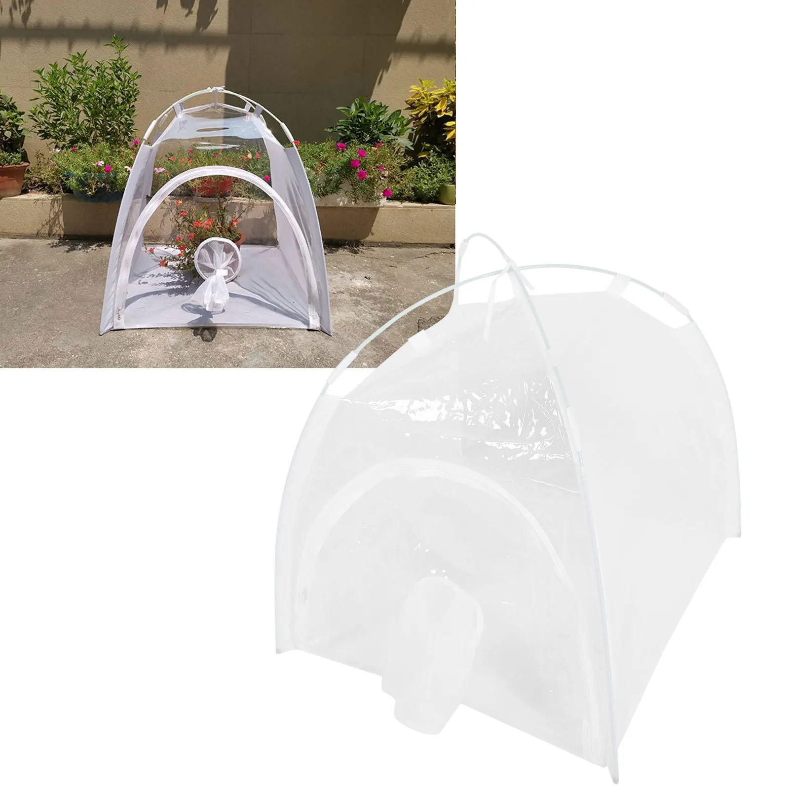 Butterflies Cage Insect Breeding Cage Insect Mesh Cage Greenhouse Reusable Collapsible Mini Plant Butterflies Breeding Cages