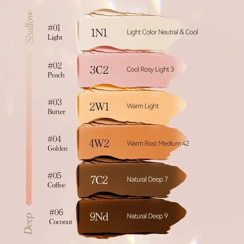 Concealer Foundation Make-up Stick Oil Control Natural Isolation Bb Cream Moisturizing Long-term Liquid Foundation Cosmetics