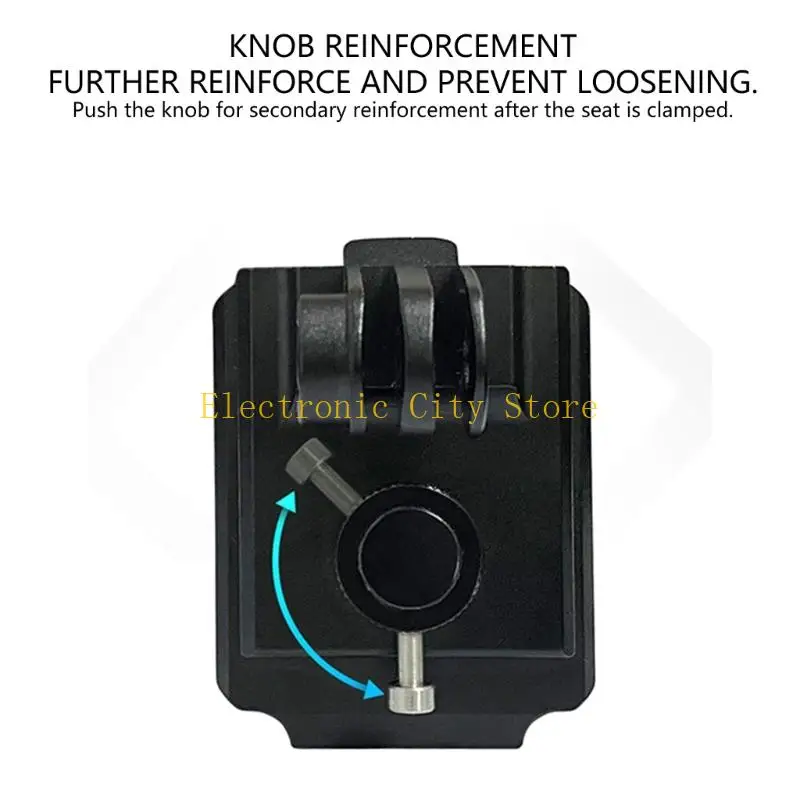 Base casque léger pour caméra d'action Motorcycle monte