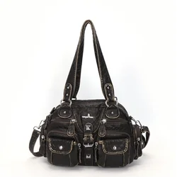 Angelkiss Borse da donna Borsa a tracolla Borsa con manico superiore Borsa a tracolla in PU Confezione di gnocchi Regala regali Borse a tracolla Confezione di soldi per telefono