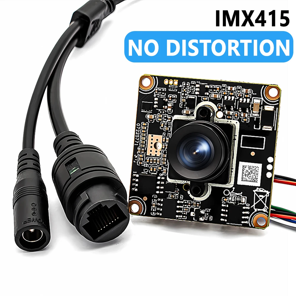 

Модуль IP-камеры WGWK 4K Sony IMX415, 8,0 мегапикселей, 8 мм 38 ° Объектив без искажений Низкая освещенность RTSP P2P Onvif Защита безопасности