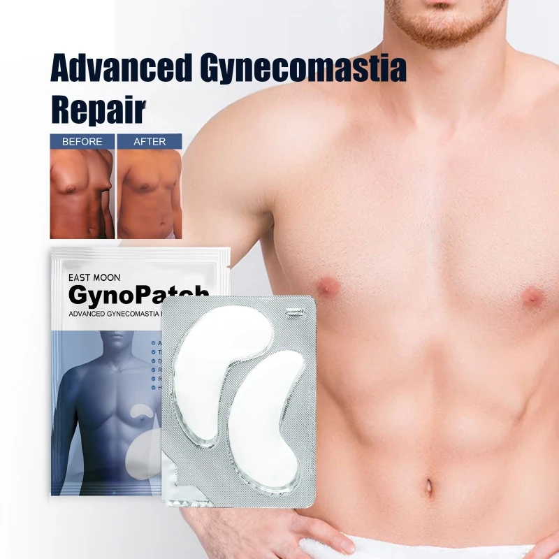 Chest Fat Reduction Patch Gynecomastia Removal Anti Cellulite Body Shaping Fitness Strengthen Belly Muscle Men Breast Firm Patch