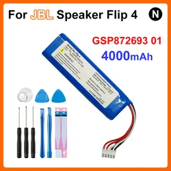 2023 100% Original New for JBL Flip 4, Flip 4 Special Edition GSP872693 01 flip4 4000mah battery Batteries Bateria Tools Kits