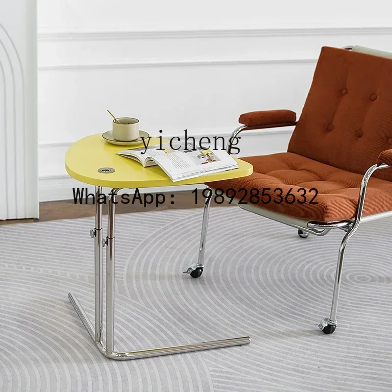 LYYリフト式小型コーヒーテーブル、ミニコーナーテーブル、ベッドサイドテーブル、シンプルな家庭用サイドキャビネット