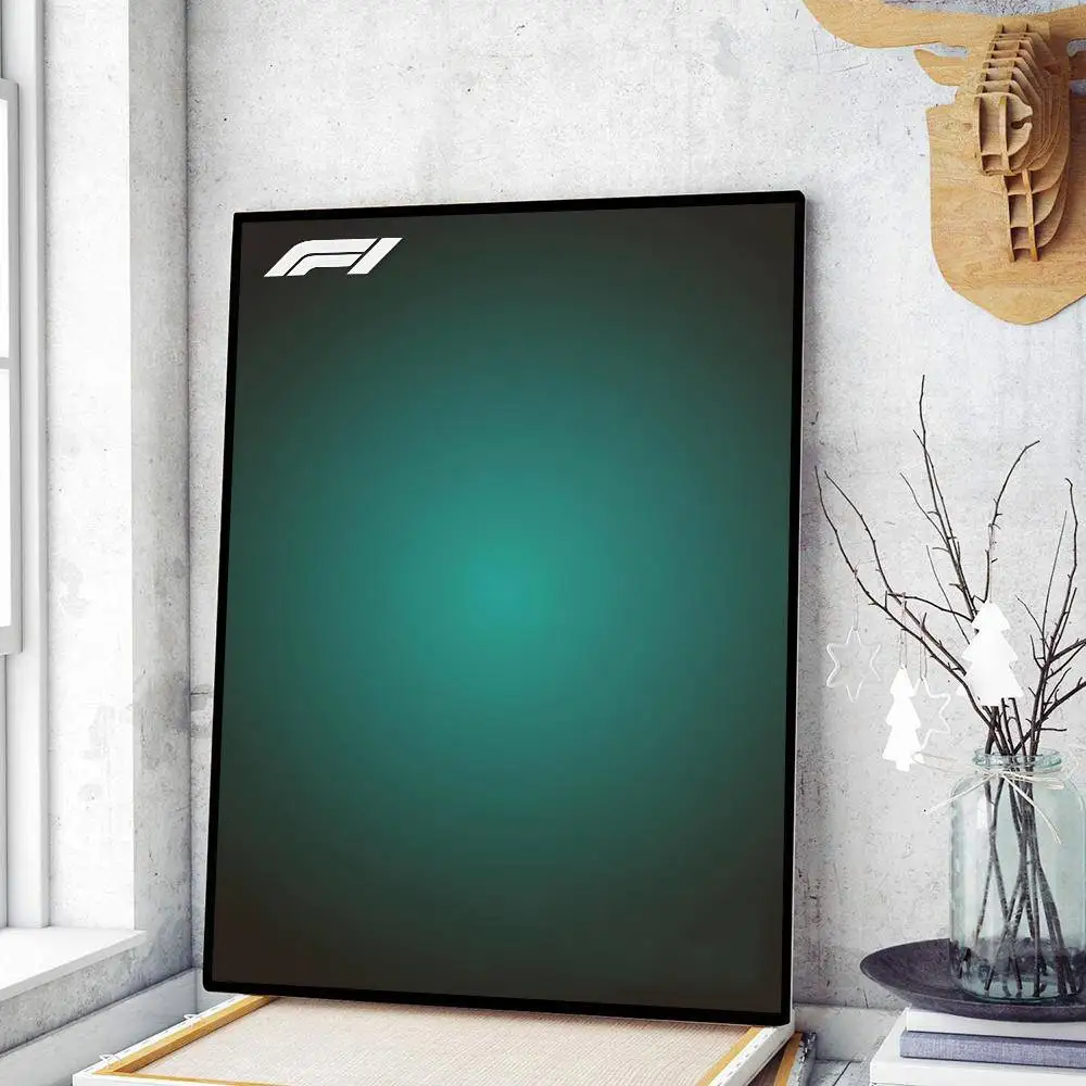 Moderne berühmte Rennwagen-Serie, Farbverlauf, minimalistisches Poster, Kunstdruck, Anime-Stil, Heimdekoration, ideales Geschenk, perfekte Raumdekoration – Detail 8