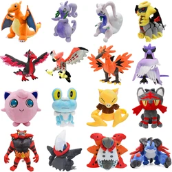 Pokemon Talonflame Brinquedos de pelúcia, Galarian, Moltres, Zapdos, Articuno, Abra, Goodra, Charizard, Jigglypuff, Incineroar, Froakie, Peluche Dolls