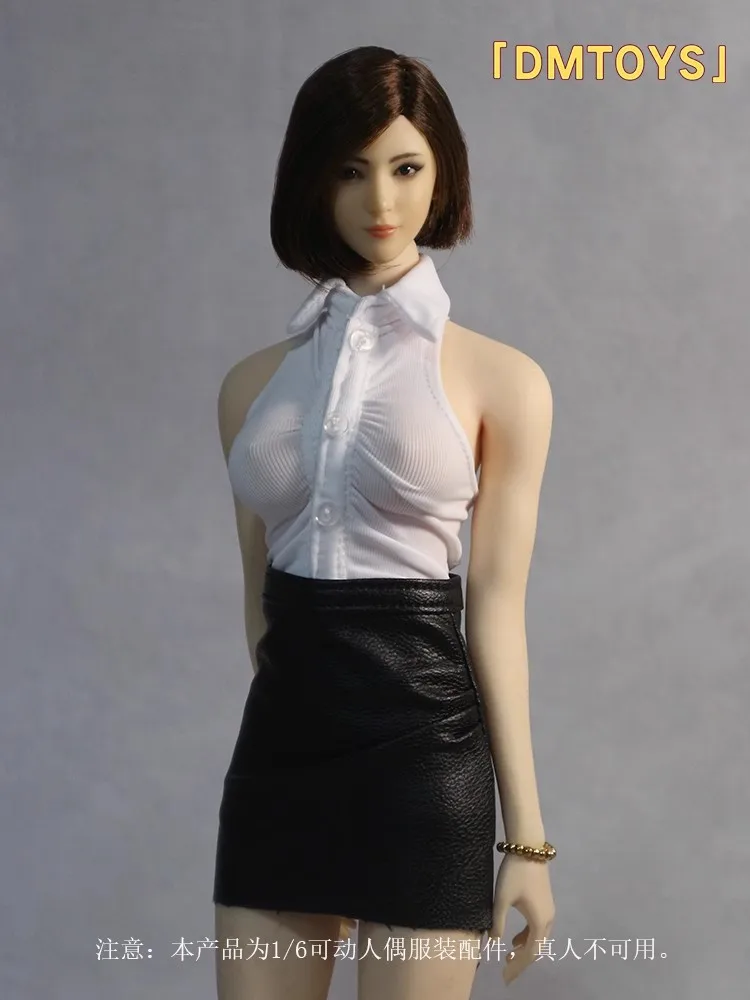 DMTOYS DF074 1/6 الجندي أنثى الوظيفي سكرتيرة الملابس لعبة مجسمة صالح 12 ''عمل الشكل في الأوراق المالية