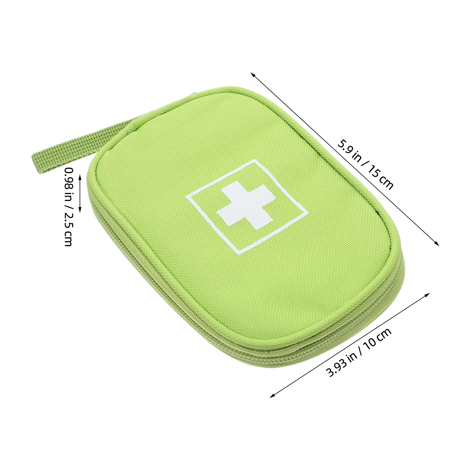 حقيبة إسعافات أولية صغيرة الحجم محمولة للسفر الطبي منظم أدوية للتخزين في حالات الطوارئ حقيبة طبية مقاومة للماء #4