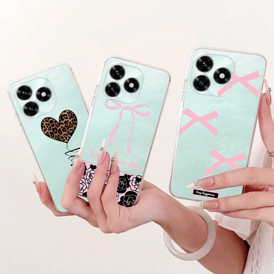 Clear TPU Case For Honor X5C Plus Newest Style Pattern Phone Cases For Honor X5c X 5C Plus 4G Back Covers Bumpers