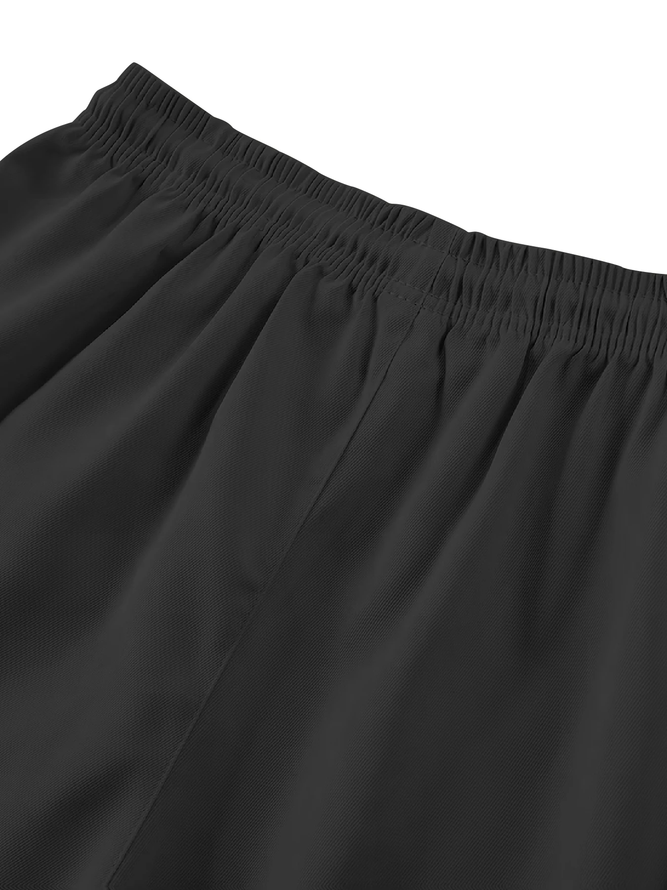Herren-Shorts, Freizeit-Jogginghose mit mehreren Taschen, gewebte, elastische, weiche und bequeme, einfarbige, schlichte Hose für Outdoor-Sportarten – Detail 10
