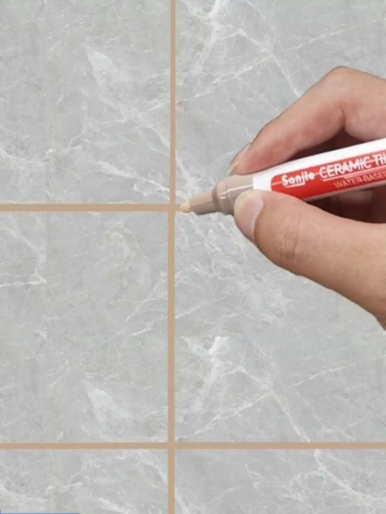 1/5/10/30PC Keramische tegels badkamer muur vloertegel kloof kleur reparatie anti-schimmel waterdicht whiteboard kleur reparatie pen