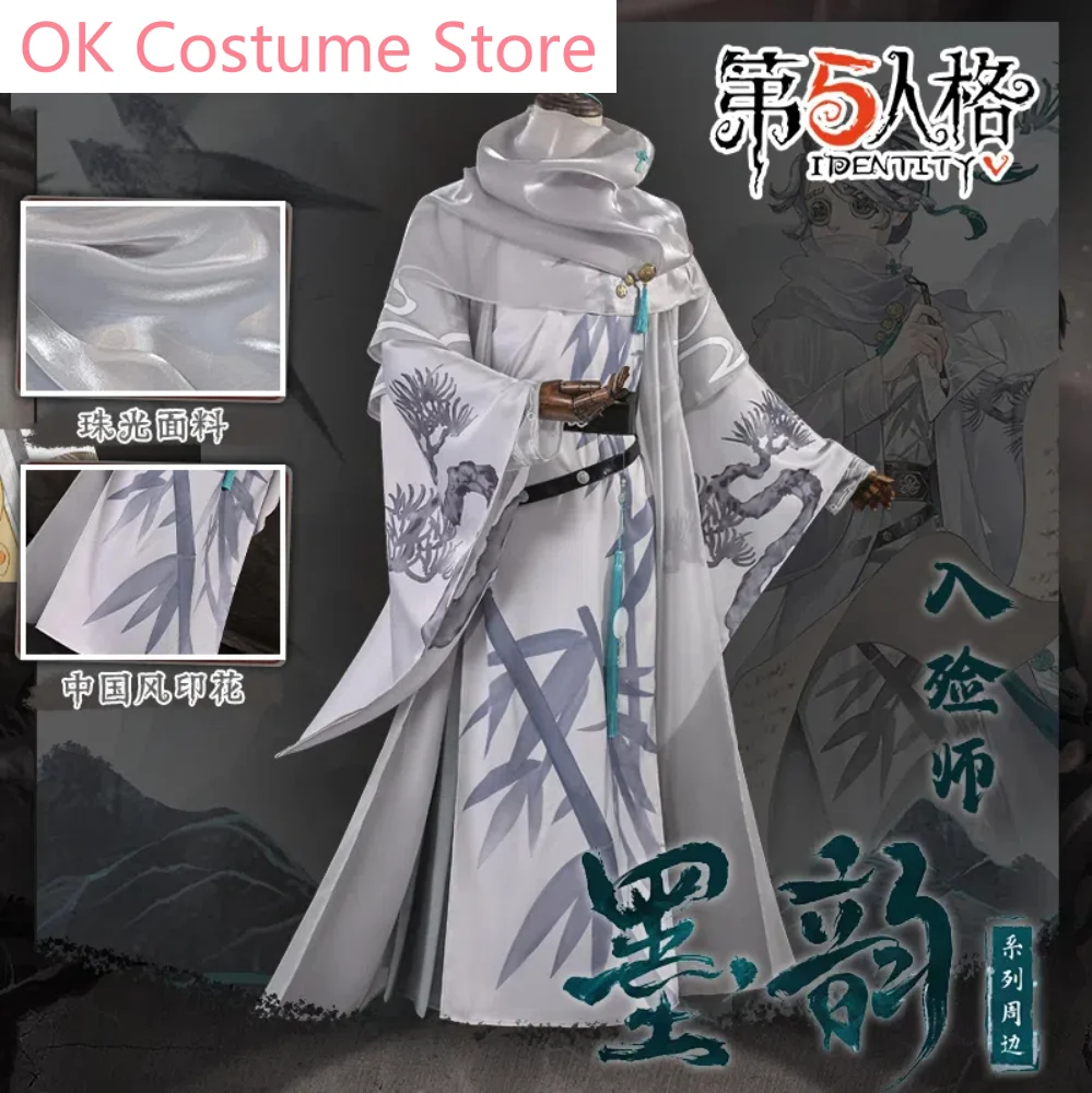 Identity V Aesop Carl Undertaker Ink Rhyme Cosplay Costume Cos Game Anime Party Uniform Hallowen Play Role Clothes Clothing