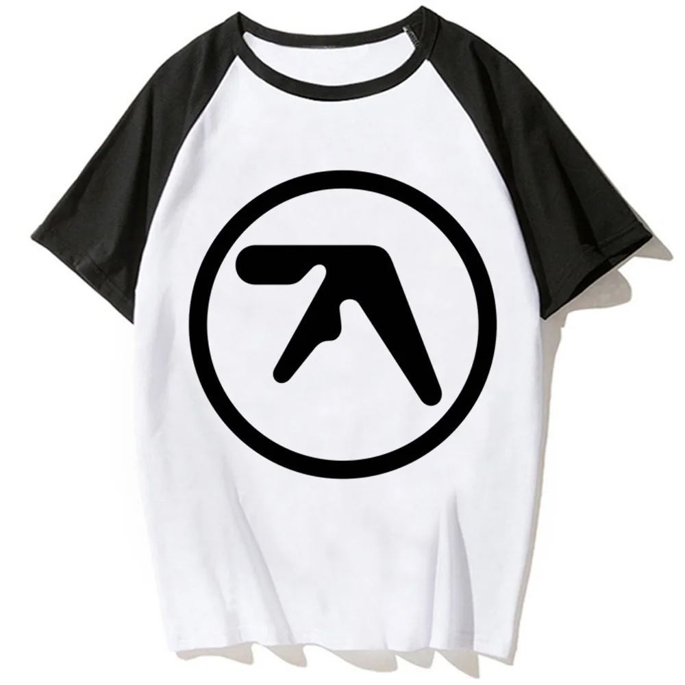 Aphex Twin t-shirts women summer t-shirts girl y2k clothing