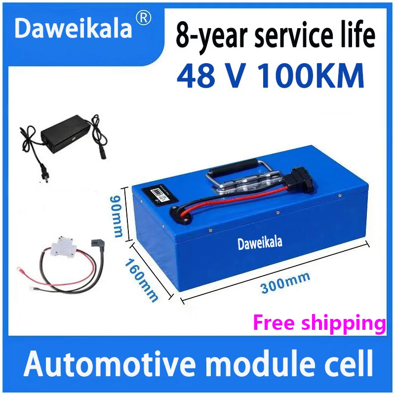 New Electric vehicle lithium battery 72v48v60v super capacity 100km lithium battery electric motorcycle tricycle lithium battery