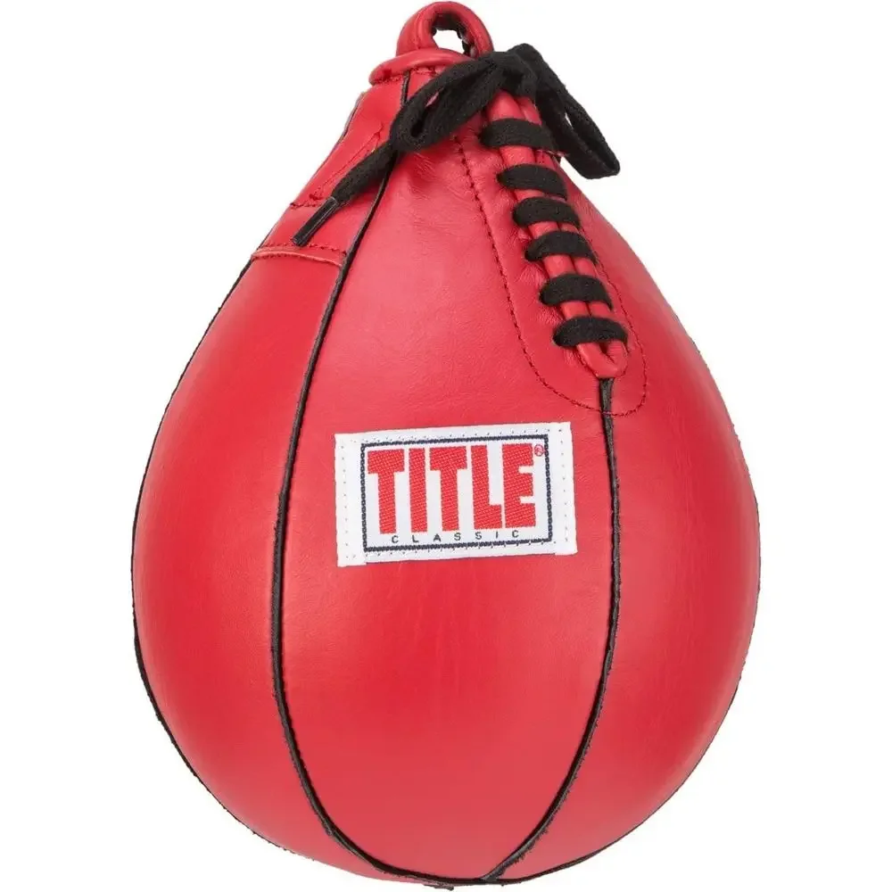 

Red 6 x 9 Speed Bag - Classic Boxing Training Equipment