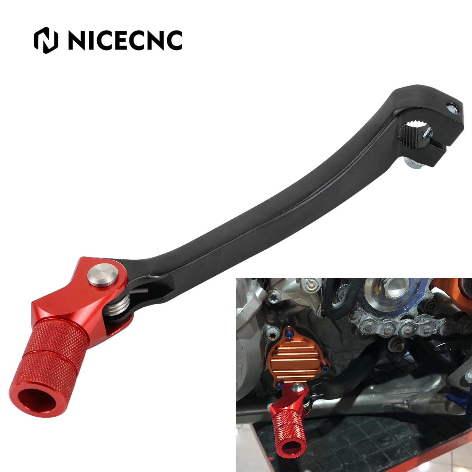 

NICECNC Forged Shift Lever For HONDA CRF250R CRF450R CRF250RX CRF450RX CRF450X 2019-2023 CRF450L 2019-2020 CRF450RL 2021-2023