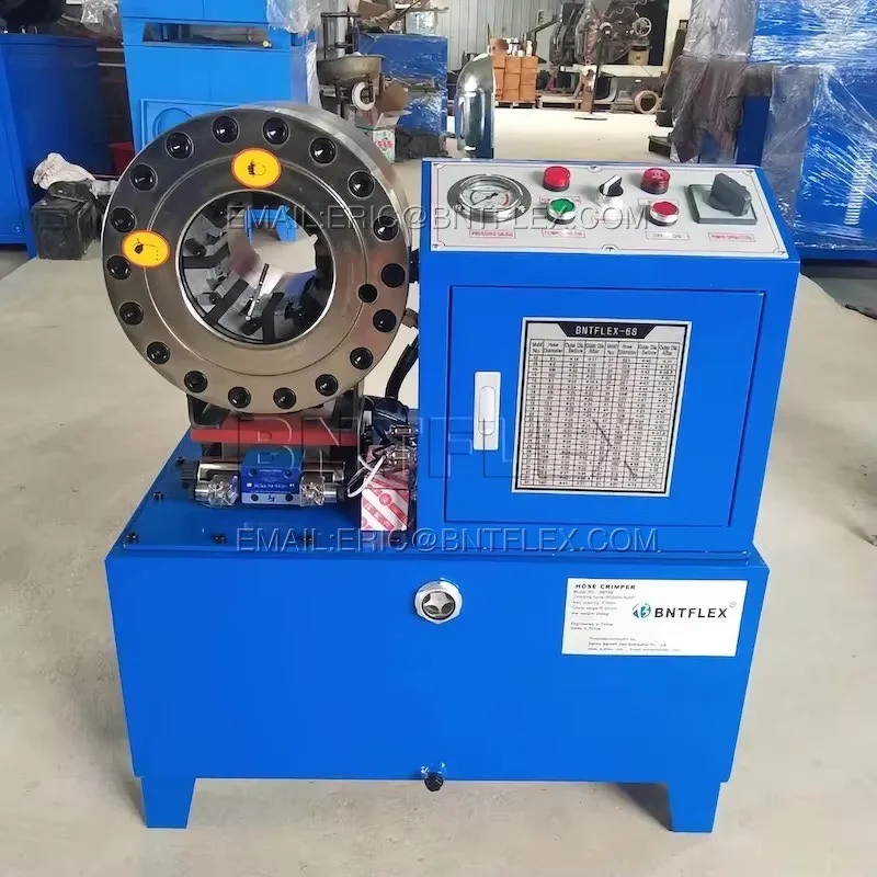 High Pressure Hydraulic Pipe Rubber Hose Crimping Machine Hose Pressing Machine Press Tools