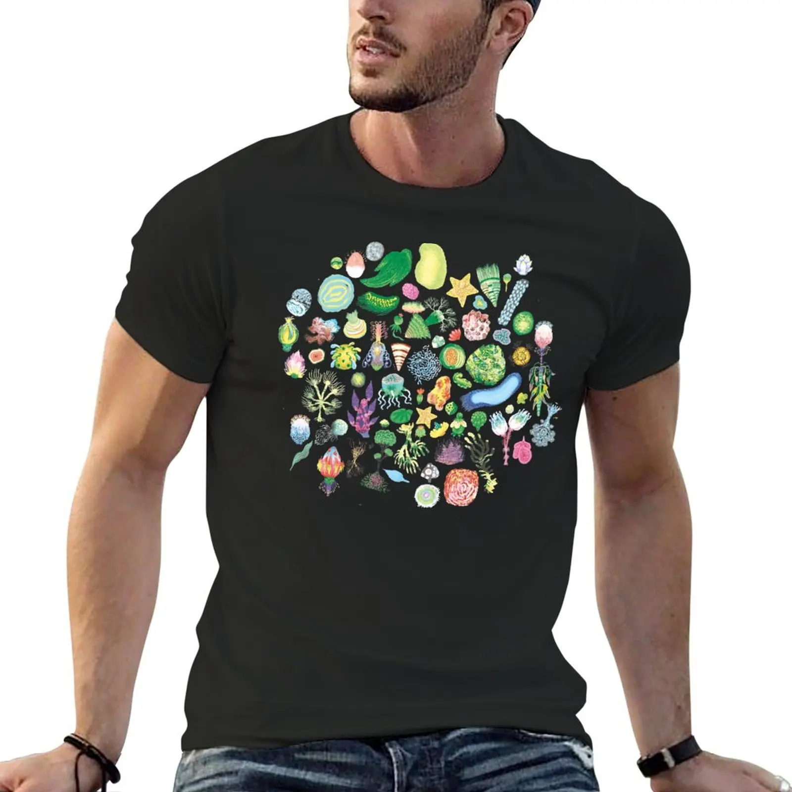 

Ocean Slugs & Tasty Cacti T-Shirt essential t shirt anime tshirt summer tops t shirts for men graphic