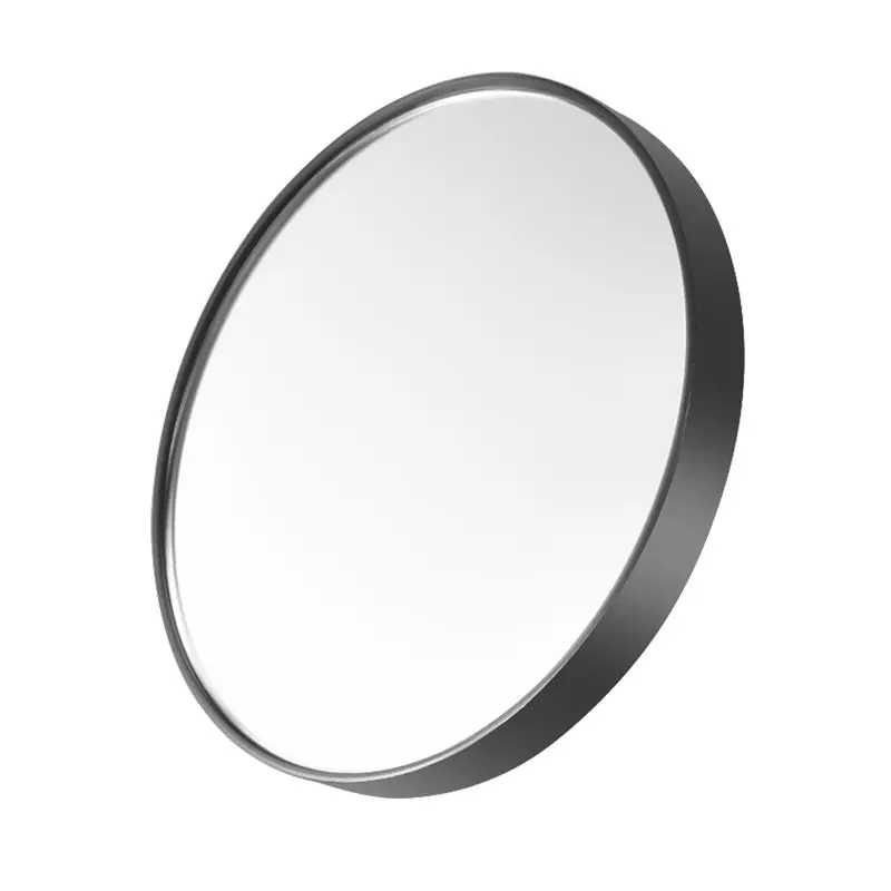 B23B 10X Makeup Mirror Magnifying Mirror With Two Suction Cups Makeup Tools Round Mirror Big Mirror Ten Times Magnification Blac