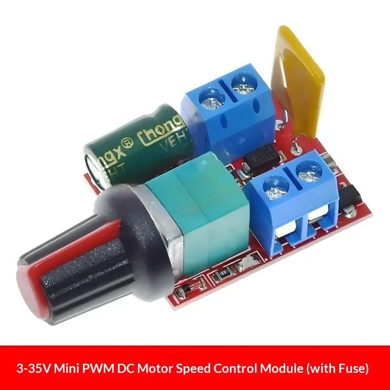 Mini DC-DC 3V/4.5V-35V 5A PWM DC Motor Speed Controller Module Speed Regulator Control Adjust Board Switch