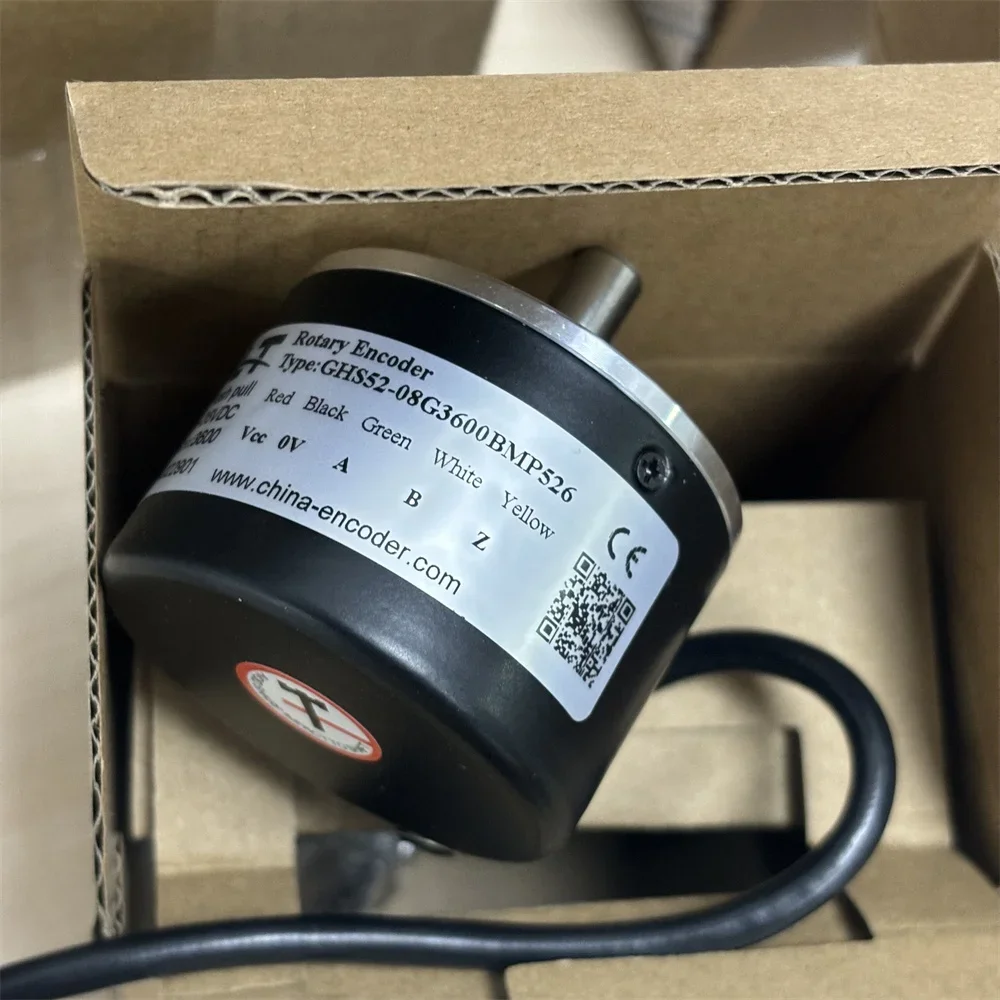 

New CALT 3600ppr GHS52-08G3600BMP526 52mm Push-Pull Incremental Rotary Encoder 5-26V 526ppr