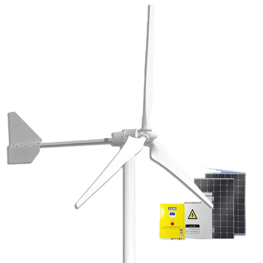 Energy Free 5kW-20kW Small Wind Turbine 48V 120v 220v Wind Power Generation System For Home Use