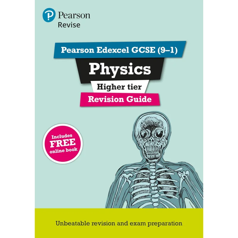 دليل مراجعة Pearson Edexcel GCSE للفيزياء أعلى مراجعة بما في ذلك مراجعة عبر الإنترنت والمسابقات لامتحان 2025 و2026