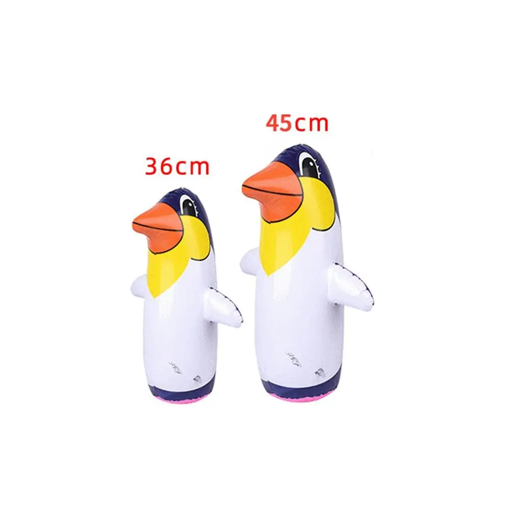 Cute Eco-friendly Materials Inflatable Toys Cartoon Pattern Durable Inflatable Tumbler Thickened Boxing Punching Toy for Kids