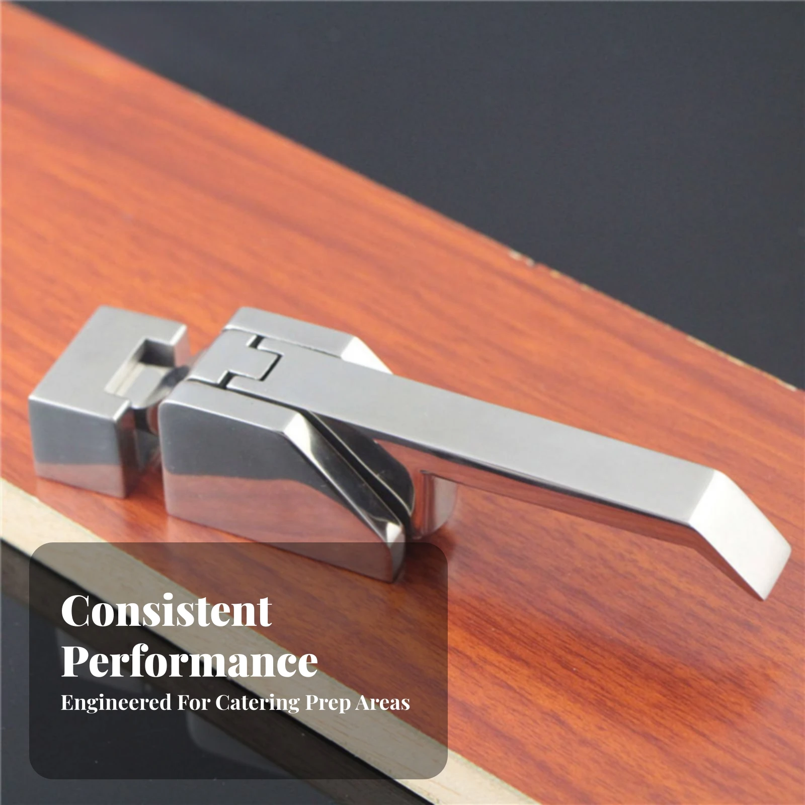 Linkage Pull Handle Polished Stainless Steel Handle Bar Pull Modern Hardware Heavy-Duty for Steam Cabinets, Oven Doors