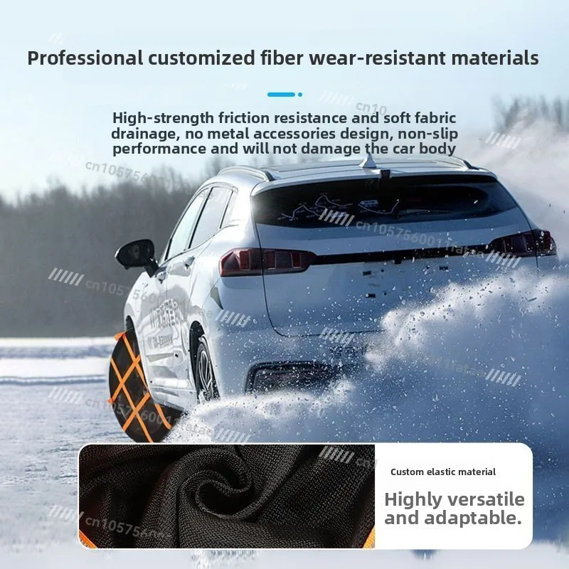 Snow Tire Socks Winter Anti Slip Chains for Car SUV Truck Snow Ice Traction
