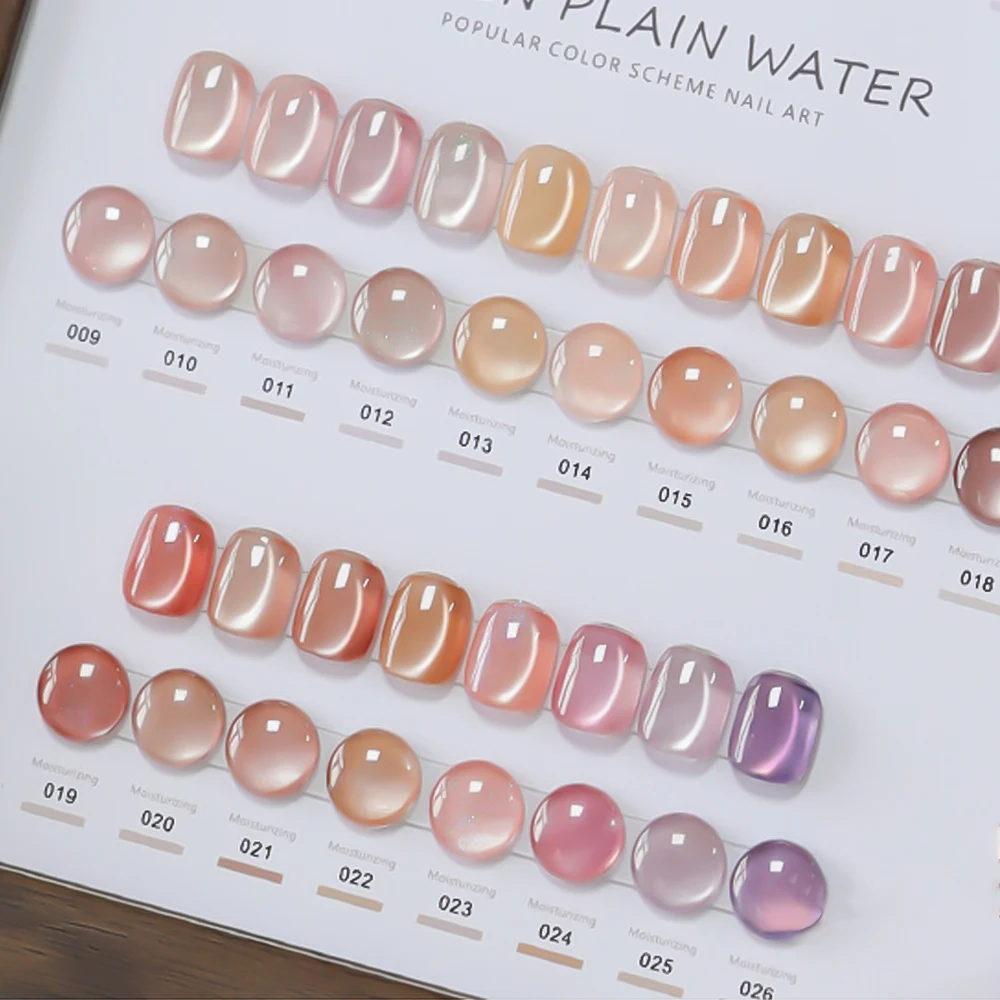 2025 Magic Cat Eye Nail Gel Polish Set 26 Color Nude Gel Reflective OEM Wholesale Salons LED Lamp Source DIY Magnet Vegan