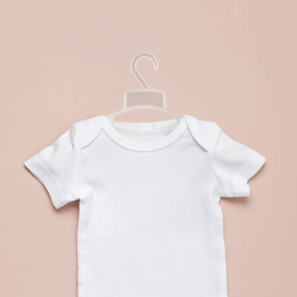 

20pcs Hangers White Hangers For Baby Clothes Kids Clothes Display Toddler Wardrobe Closet Nursery Storage Organizer
