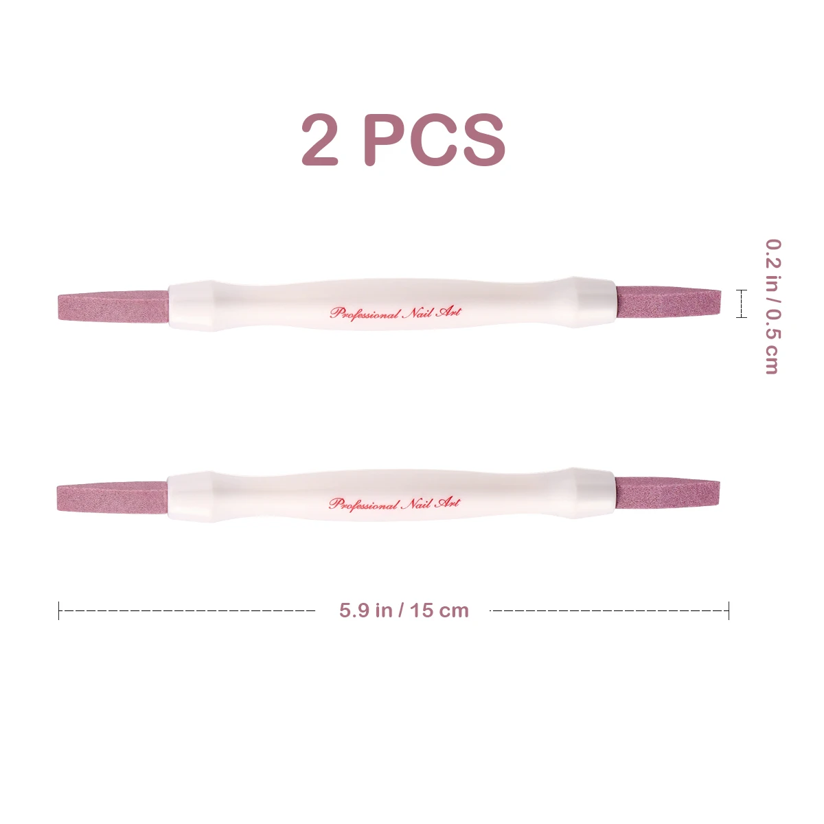 

Nail Stick Polishing Tools Dead Skin Removal Manicure Scrub Buffing Nail File Care Practical Professional Personal