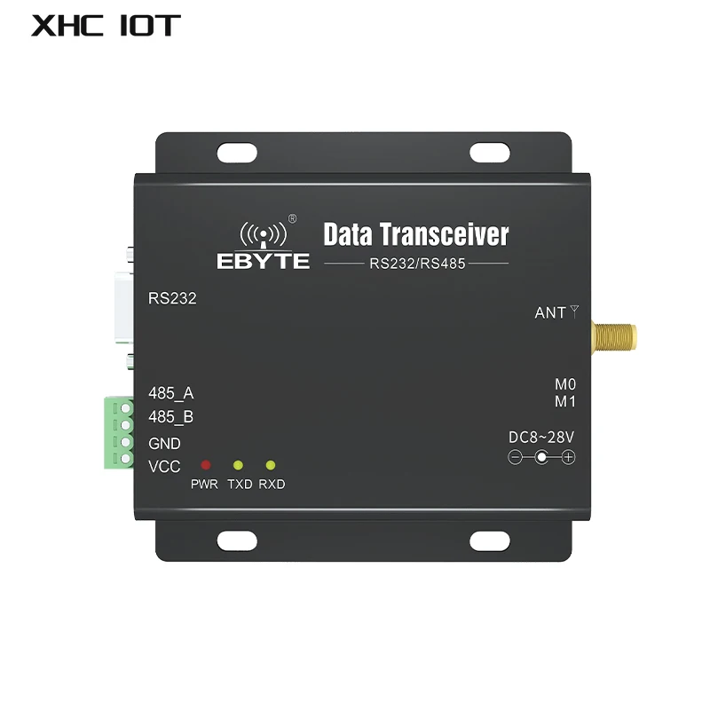 

Wireless Data Transceiver RS232/RS485 XHCIOT E34-DTU(2G4D27) 433M/2.4G Modbus Protocol Full Duplex Transmission Transceiver